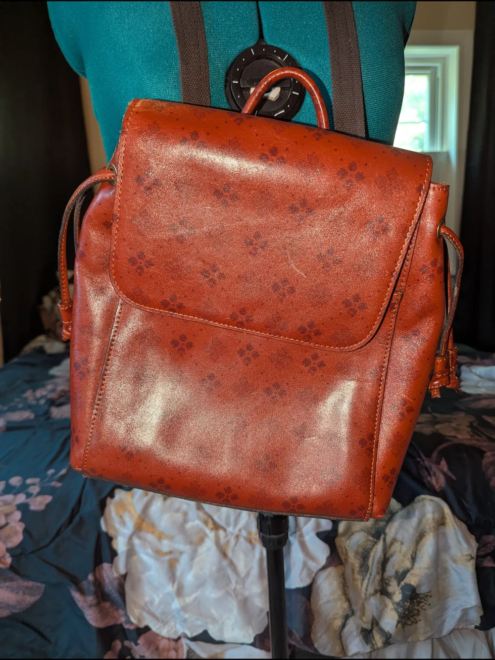 Patricia Nash Leather Backpack
